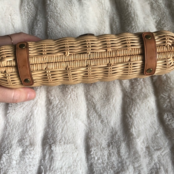 J. Crew Rattan Clutch - Picture 6 of 7